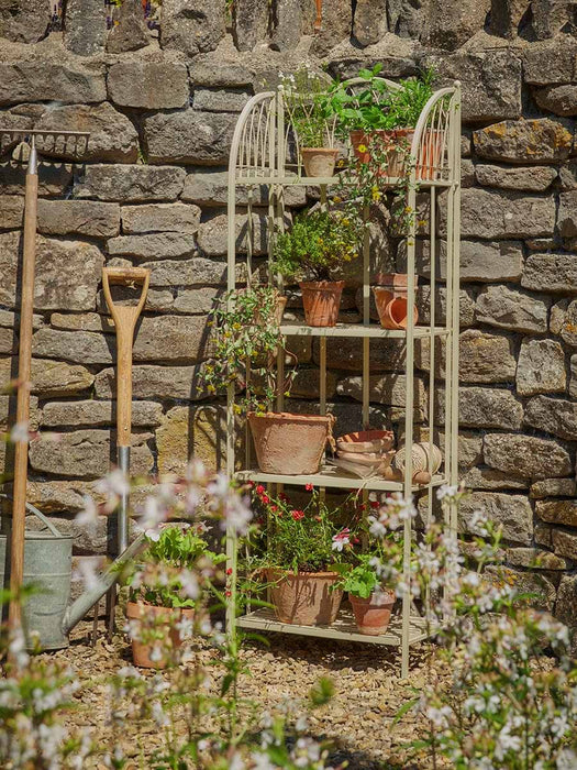 Ardenne Tiered Plant Stand - Cream