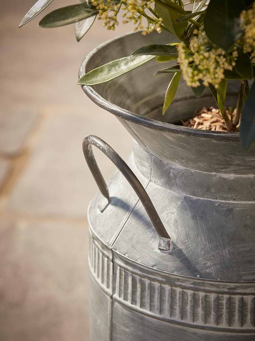 Antique Zinc Milk Churn
