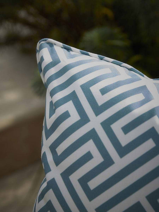 Zari Outdoor Cushion - Dawn Blue