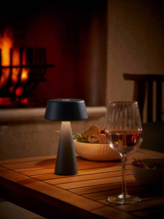 Aldan Outdoor Table Lamp - Black