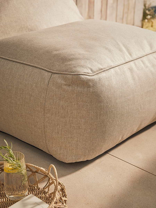 Harlington Indoor Outdoor Beanbag Chair - Sand