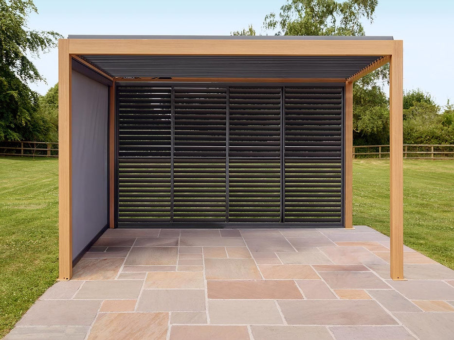 Hampton Four Metre Pull Down Side Wall
