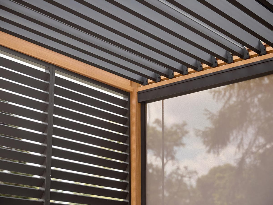 Hampton Four Metre Pull Down Side Wall