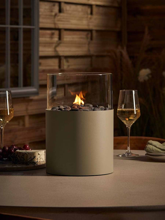 Large Portable Firepit - Taupe