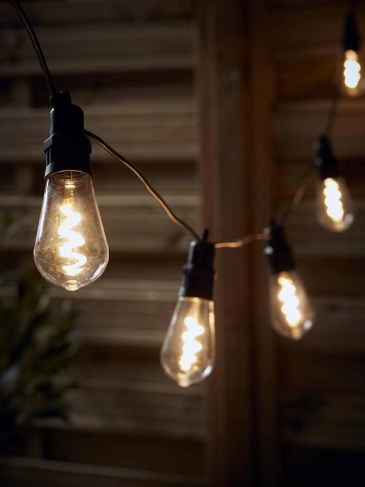 Three Connectable Festoon Bulb Lights