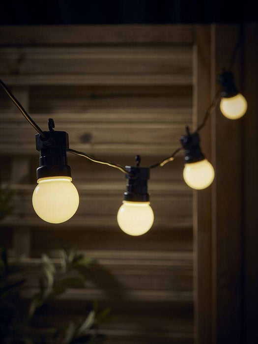 Three Solar Festoon Light Strings