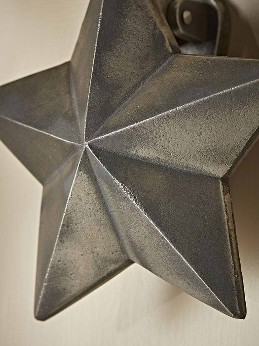 Star Door Knocker - Cast Iron