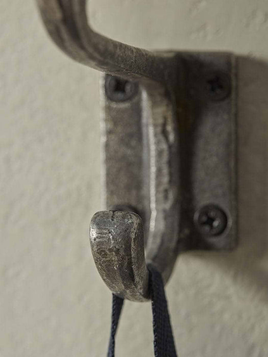 Double Coat Hook - Cast Iron