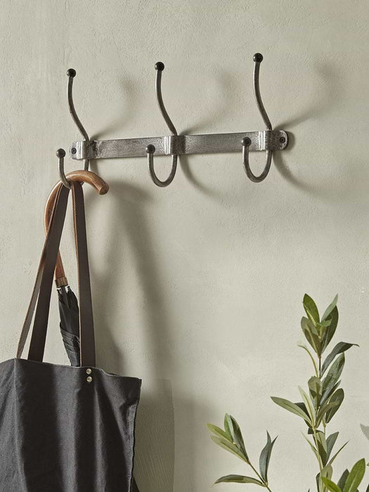 Distressed Industrial Metal Hooks - Small