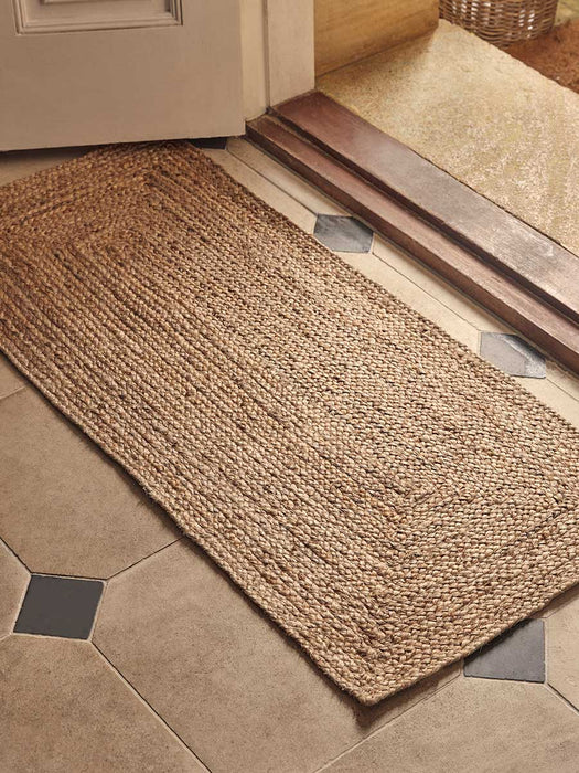 Braided Jute Doormat - Double