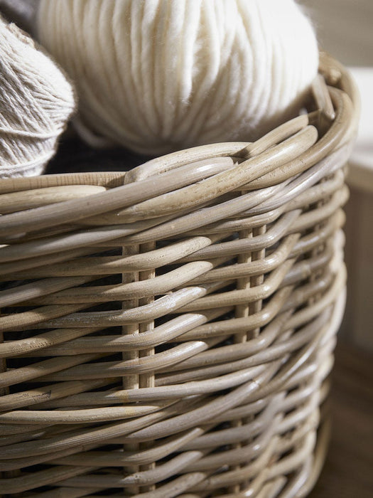Rattan Handled Storage Basket