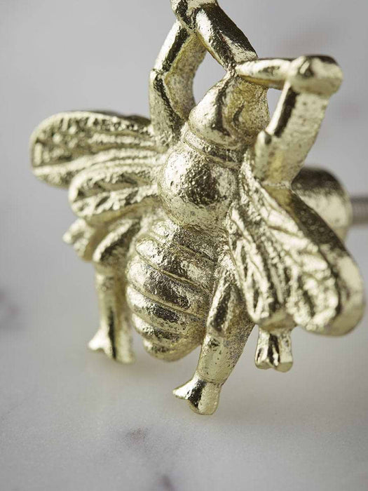 Bumble Bee Knob - Brass