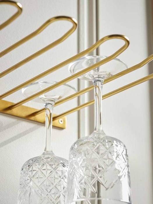 Wall Mounted Glass Rack
