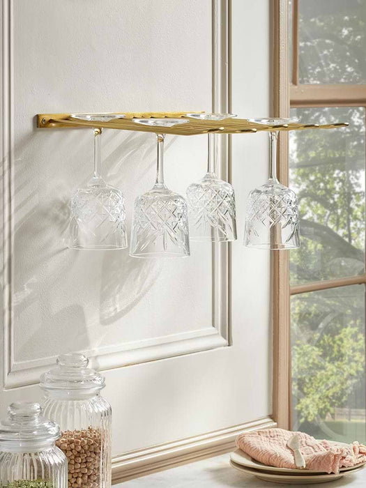 Wall Mounted Glass Rack