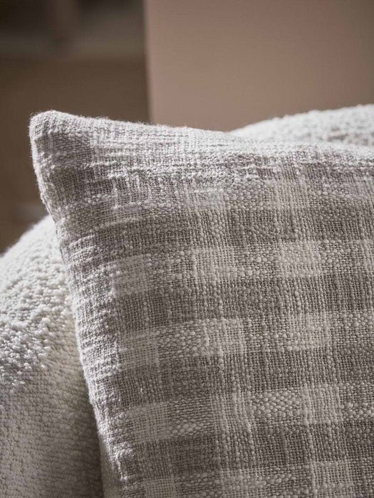 Natural Gingham Cushion