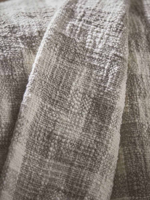 Natural Gingham Throw