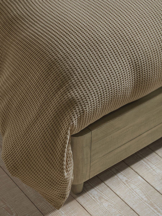 Chunky Waffle Duvet Set - King