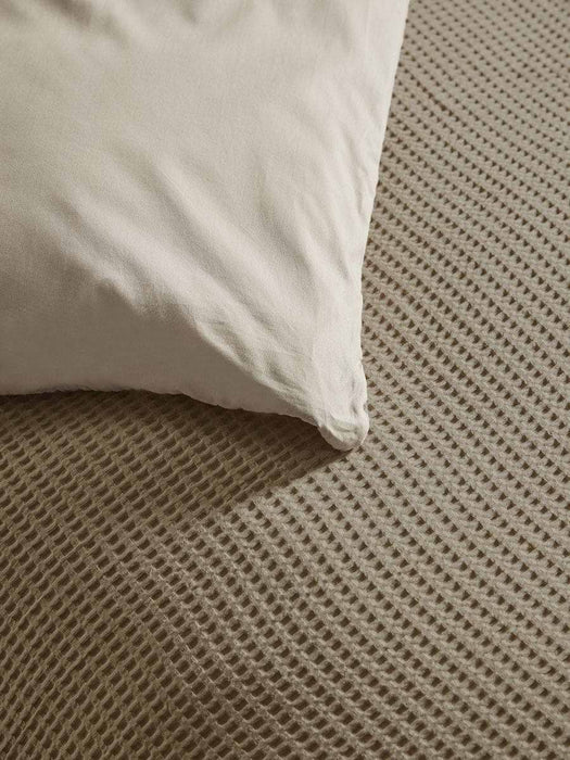 Chunky Waffle Duvet Set - King