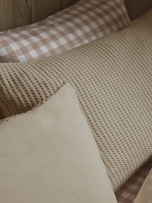 Chunky Waffle Duvet Set - King