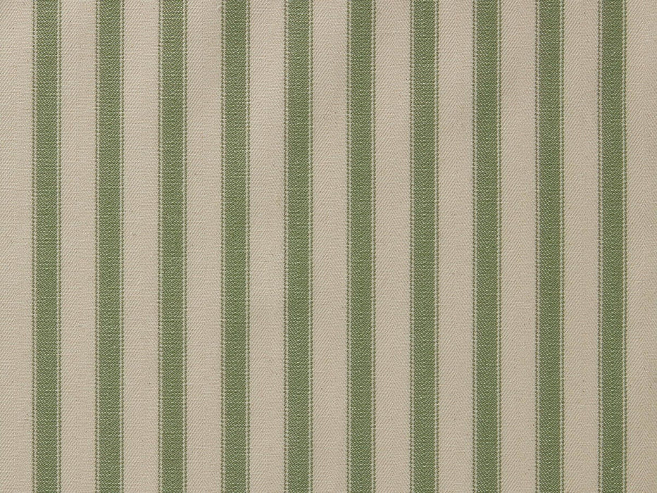 Umea Love Seat â€“ Eucalyptus Wide Cotton Stripe