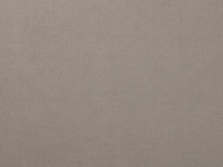 Visby Ottoman â€“ Soft Grey Opulent Cotton Velvet