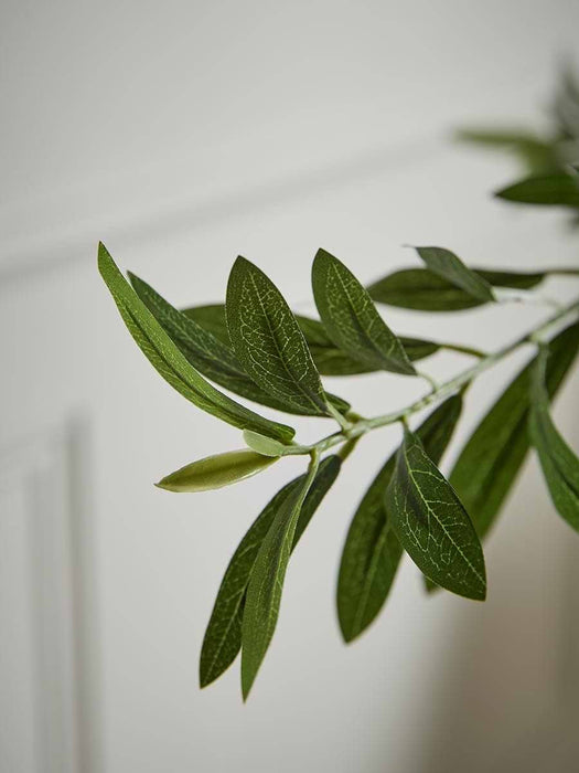 Faux Potted Fruiting Olive Tree - Large