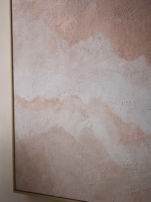 Neutral Sands Framed Canvas