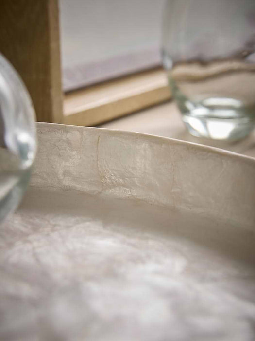 Two Capiz Trays