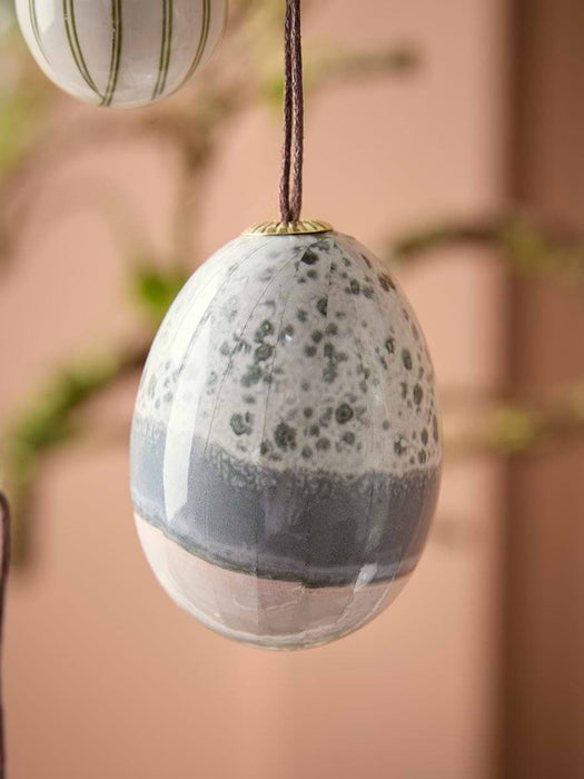 Twelve Patterned Shatterproof Hanging Eggs
