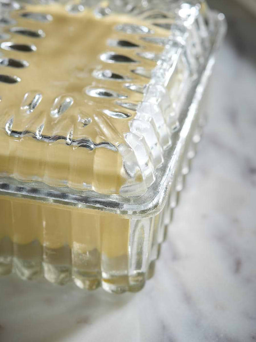 Classic Glass Butter Dish