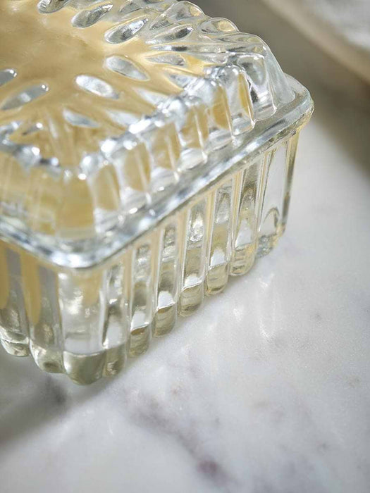 Classic Glass Butter Dish