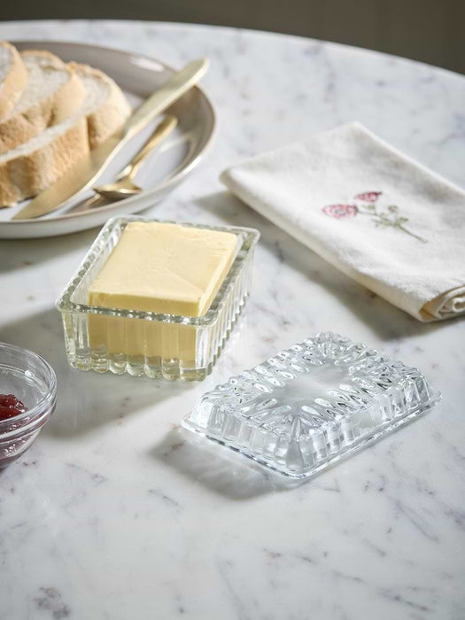 Classic Glass Butter Dish