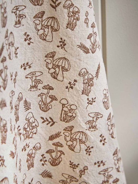 Cotton Tea Towel - Mushroom