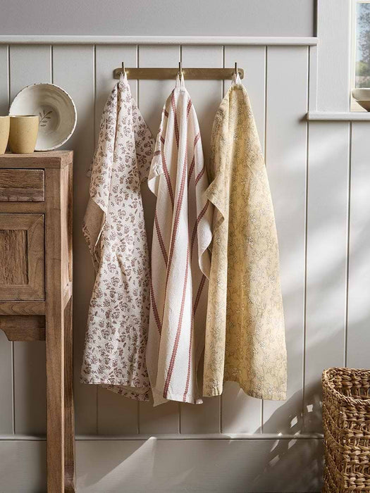 Cotton Tea Towel - Mushroom