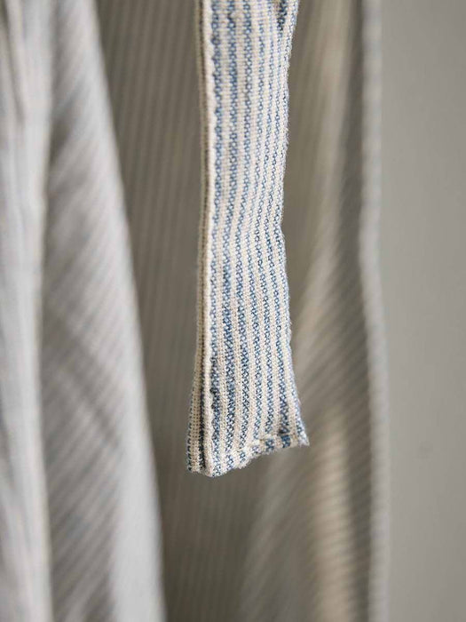 Classic Cotton Apron - Blue Stripe