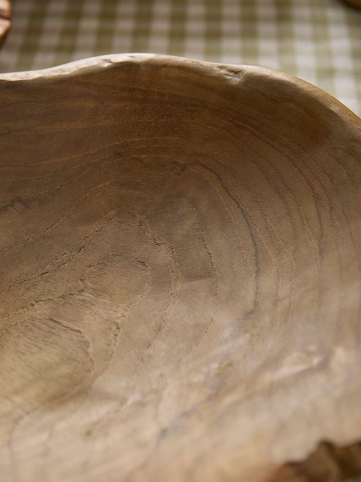 Three Teak Bowls