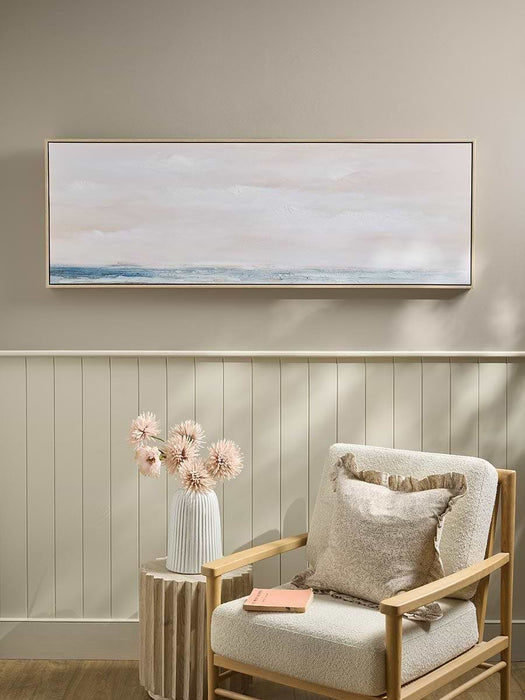 Framed Hand Painted Seascape Canvas