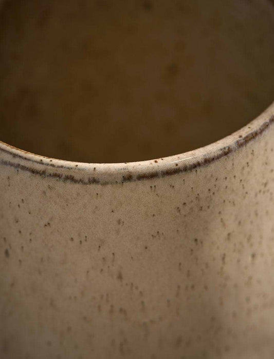 Four Speckled Glazed Mugs