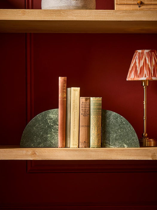Curved Tamera Marble Bookends
