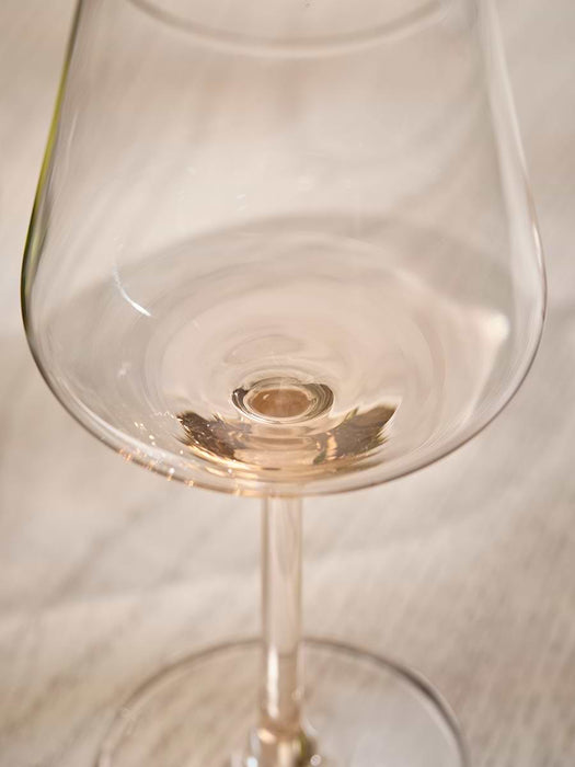 Four Golden Champagne Coupes