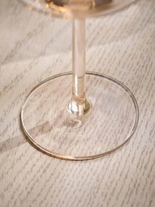 Four Golden Champagne Coupes