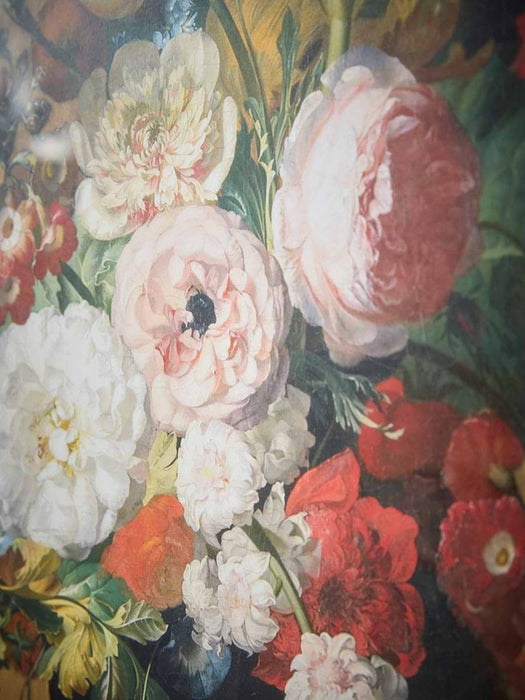 Two Framed Bright Floral Prints