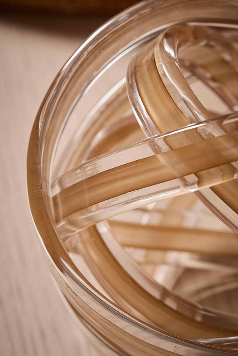 Decorative Twisted Glass Knot