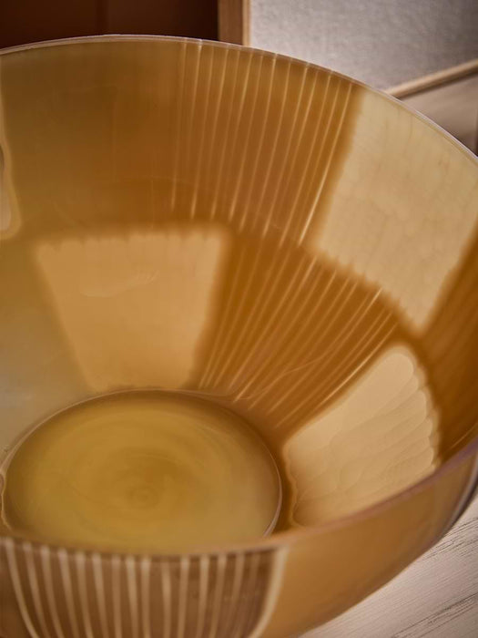 Decorative Tonal Glass Bowl