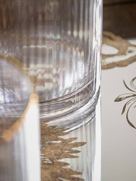 Four Gold Rim Tumblers