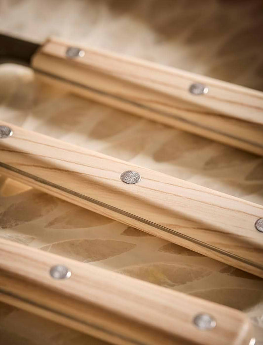 Sixteen Piece Cutlery Set- Wooden Handles