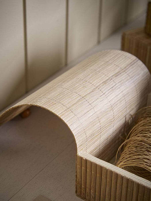Set of Three Bamboo Boxes