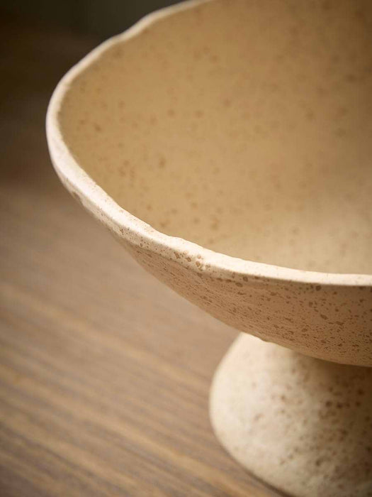 Metal Pedestal Bowl