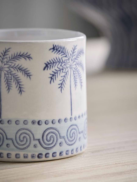 Two Palm Print Mugs