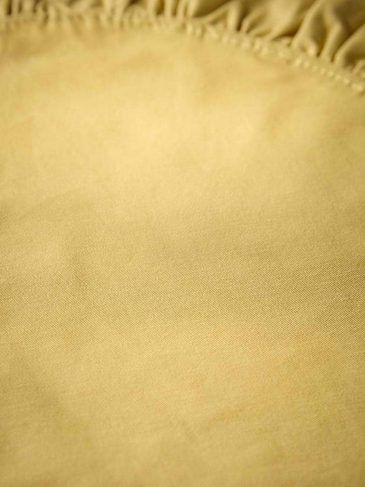 Four Ruffle Edge Placemats - Yellow